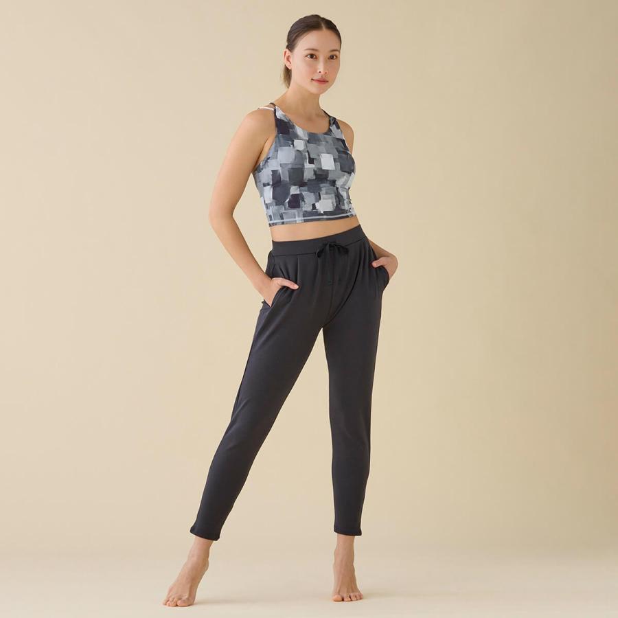 SURIA スリア セール ヨガウェア パンツ アリザパンツ su-p670 アクティブパンツ テーパード ニット ストレッチ パンツ ヨガ ピラティス 2025 春 夏 ヨガ ウェア | suria | 08