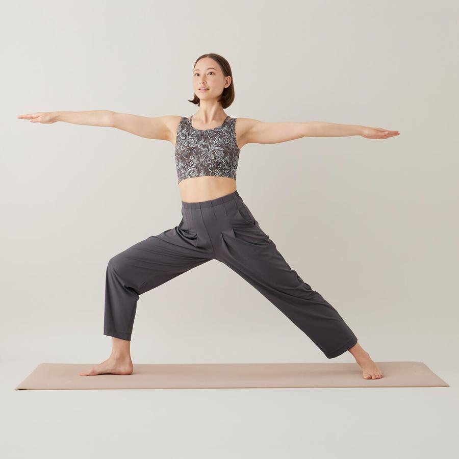 suria スリア ヨガウェア ヨガパンツ ワイドパンツ ゆったり シュエットパンツ 体型カバー おしゃれ かわいい 柄 ピラティスウェア レディース S/Mサイズ 2025年 | suria | 10