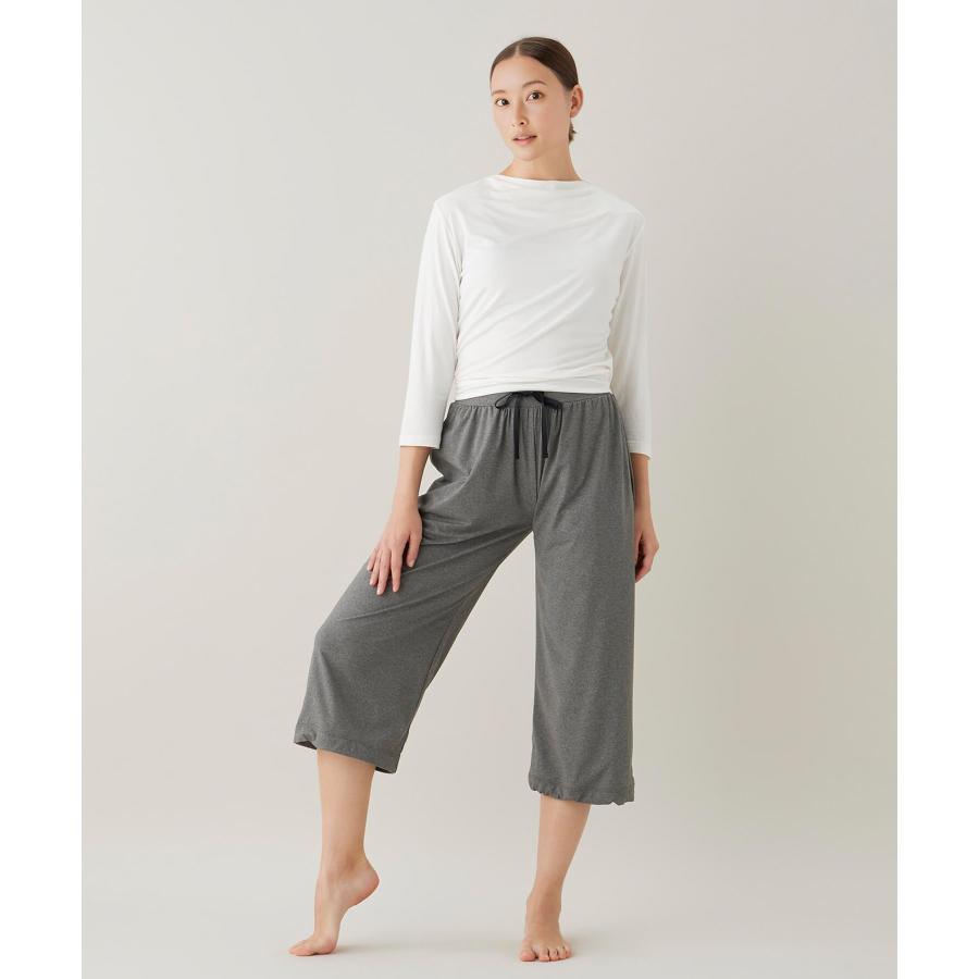 suria スリア ヨガウェア ヨガパンツ ゆったり ミューパンツ su-p688 体型カバー おしゃれ かわいい シンプル ピラティスウェア レディース S/Mサイズ 2025年 秋 | suria | 07