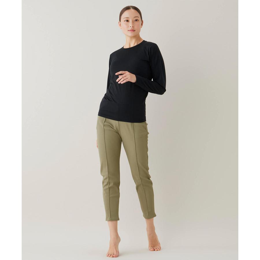 suria スリア ヨガウェア ヨガパンツ ゆったり ゼルパンツ su-p690 体型カバー おしゃれ かわいい シンプル ピラティスウェア レディース S/Mサイズ 2025年 秋冬 | suria | 06