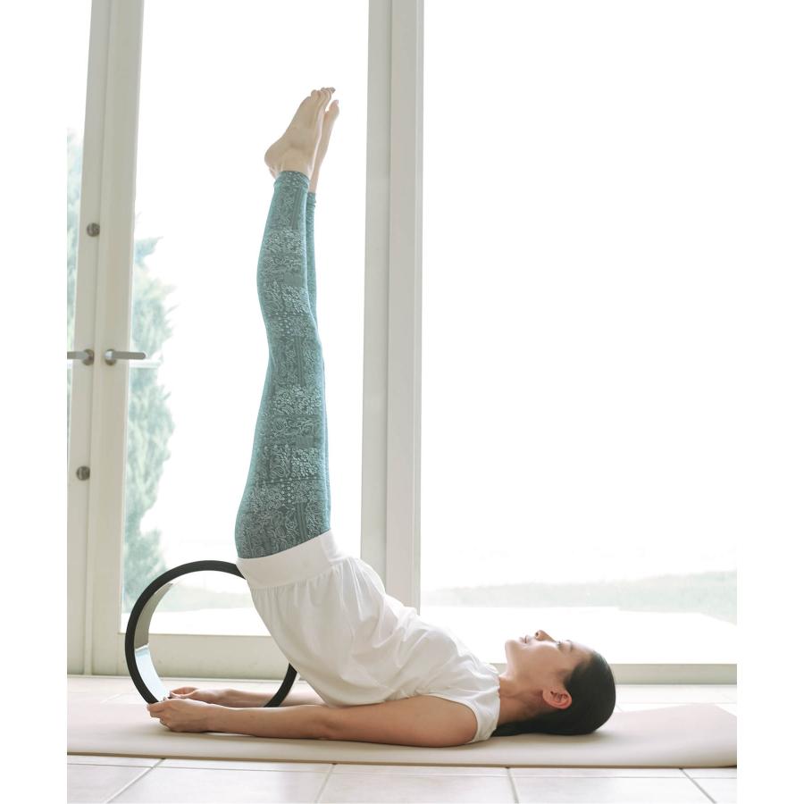 新品タグあり suria スリア ペタルレギンス Lサイズ ヨガウェア