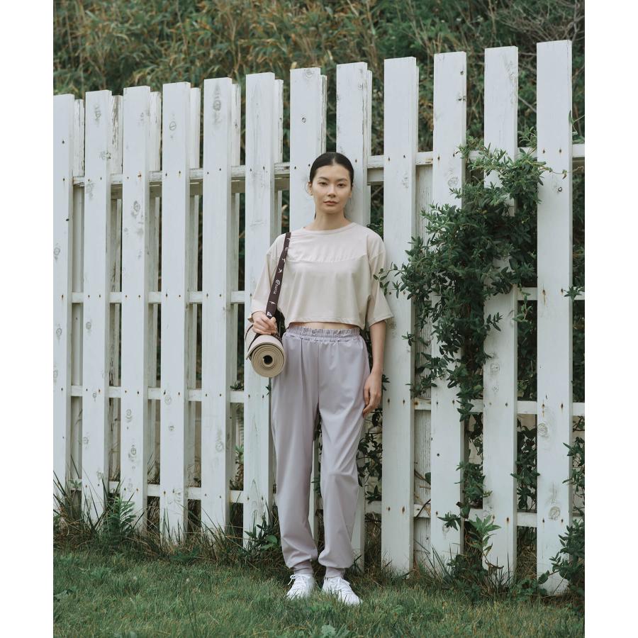 suria スリア ヨガウェア ヨガパンツ ココパンツ su-p699 ストレッチ 汗染み防止 ゆったり おしゃれ かわいい シンプル ピラティスウェア レディース S/Mサイズ | suria | 11