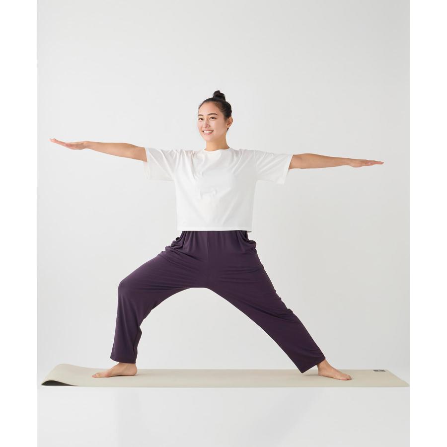 suria スリア ヨガウェア ヨガパンツ ココパンツ su-p699 ストレッチ 汗染み防止 ゆったり おしゃれ かわいい シンプル ピラティスウェア レディース S/Mサイズ | suria | 13