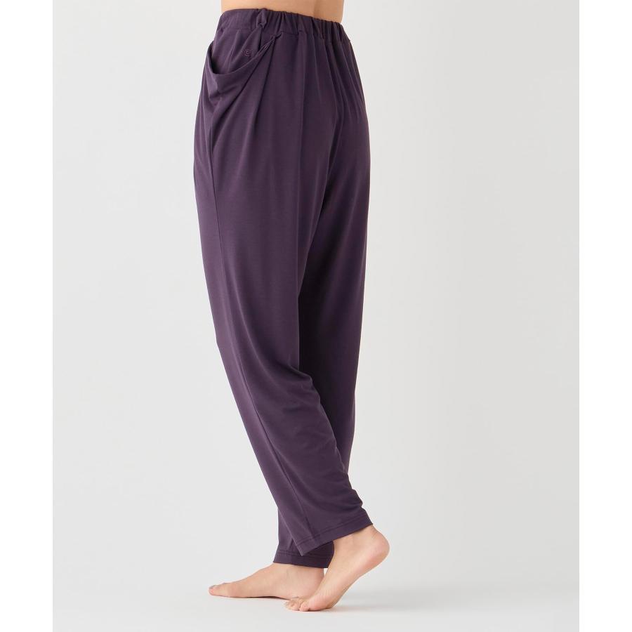 suria スリア ヨガウェア ヨガパンツ ココパンツ su-p699 ストレッチ 汗染み防止 ゆったり おしゃれ かわいい シンプル ピラティスウェア レディース S/Mサイズ | suria | 04