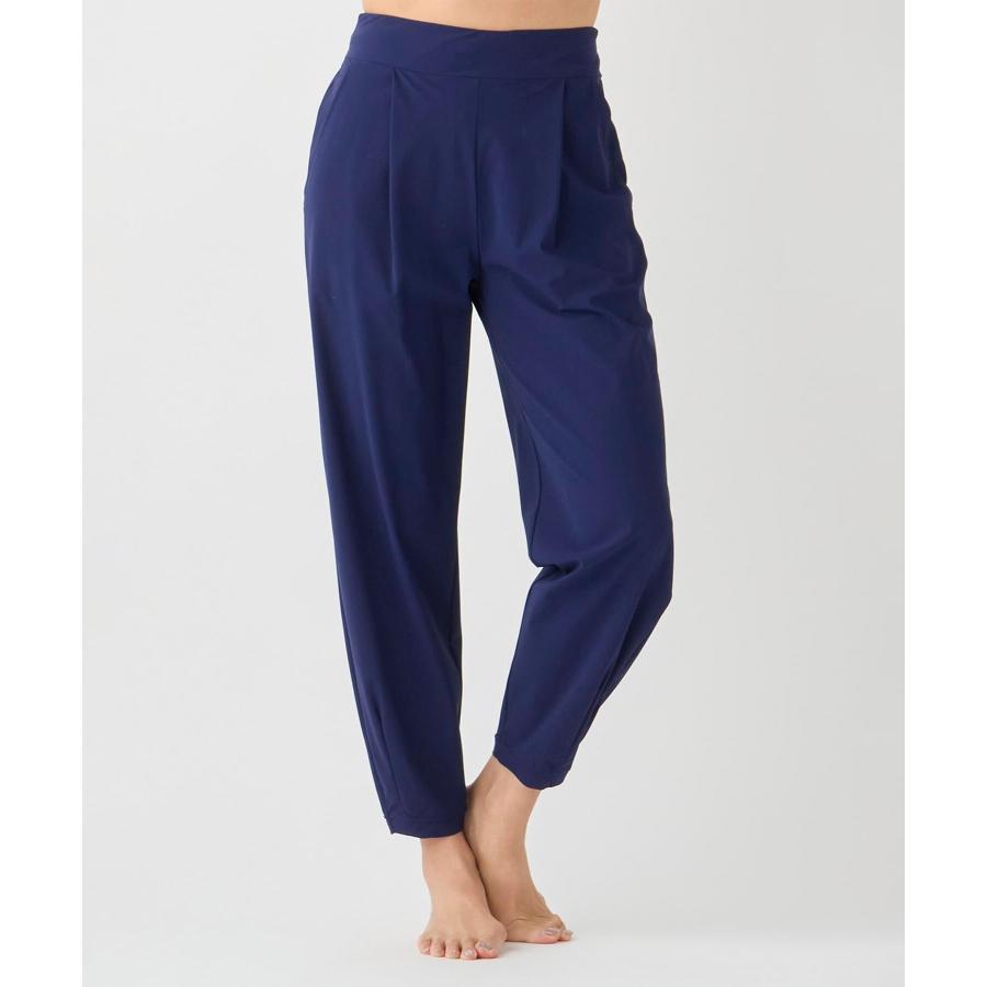 suria スリア ヨガウェア ヨガパンツ ルネパンツ su-p705 ストレッチ 速乾 クロップド丈 ゆったり おしゃれ かわいい シンプル ピラティスウェア レディース S/M | suria | 01