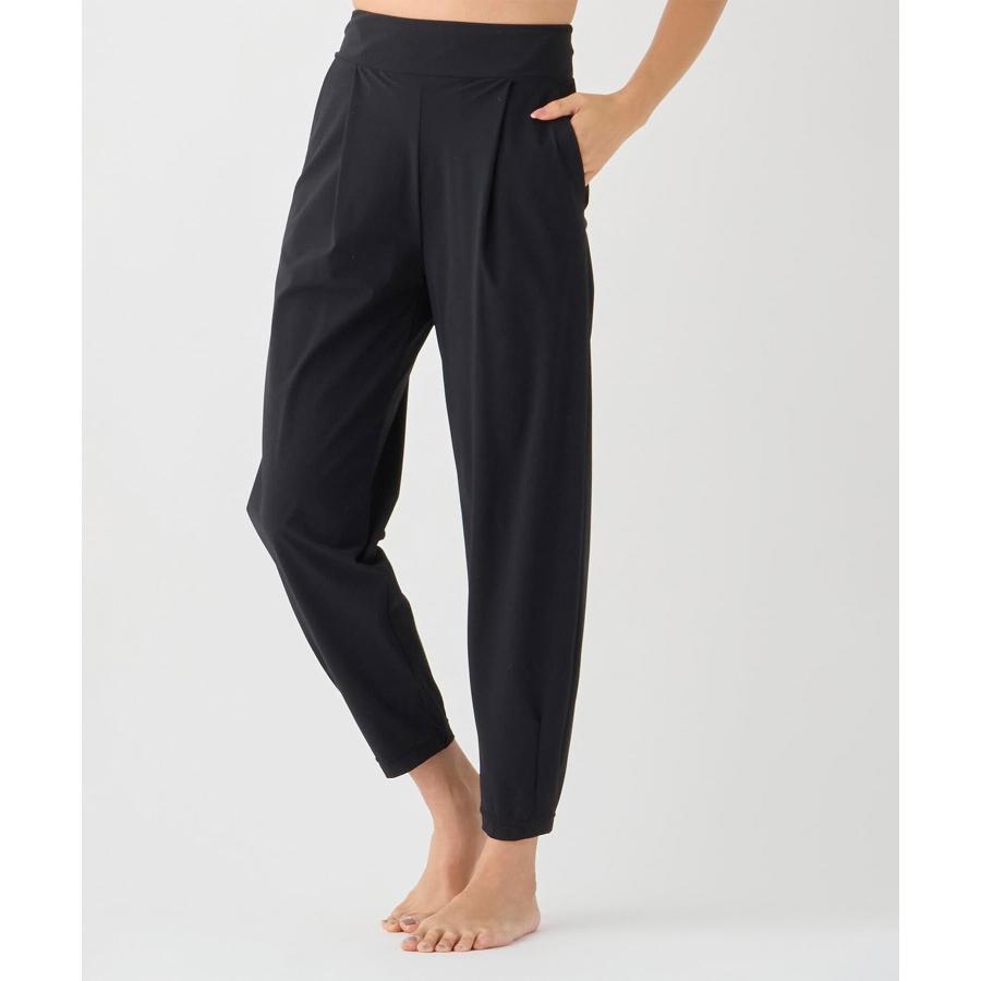 suria スリア ヨガウェア ヨガパンツ ルネパンツ su-p705 ストレッチ 速乾 クロップド丈 ゆったり おしゃれ かわいい シンプル ピラティスウェア レディース S/M | suria | 02