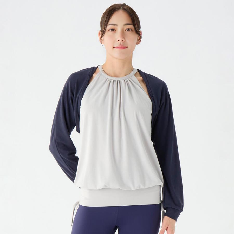 suria スリア ヨガウェア トップス 長袖 吸湿発熱 起毛 おしゃれ