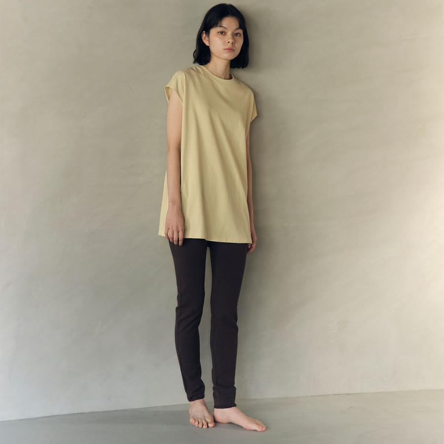 スリア ヨガウェア トップス ノースリーブ エディットトップ su-t779 suria 新作 無地 ロング丈 体型カバー シンプル レディース おしゃれ 上品 2025 新作 春夏 | suria | 12