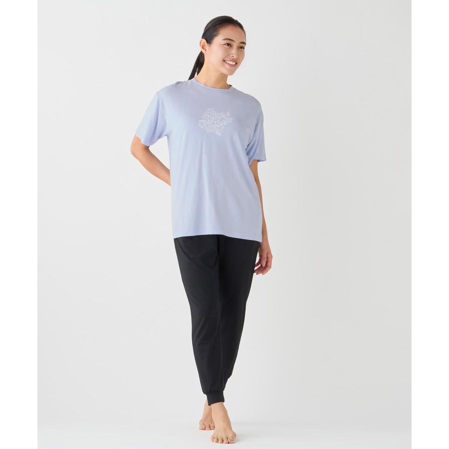 スリア suria ヨガ トップス レディース ブリュノティー su-t802 半袖tシャツ ビッグT ストレッチ ピラティス リラックスウェア かわいい おしゃれ 2026年 春夏 | suria | 09