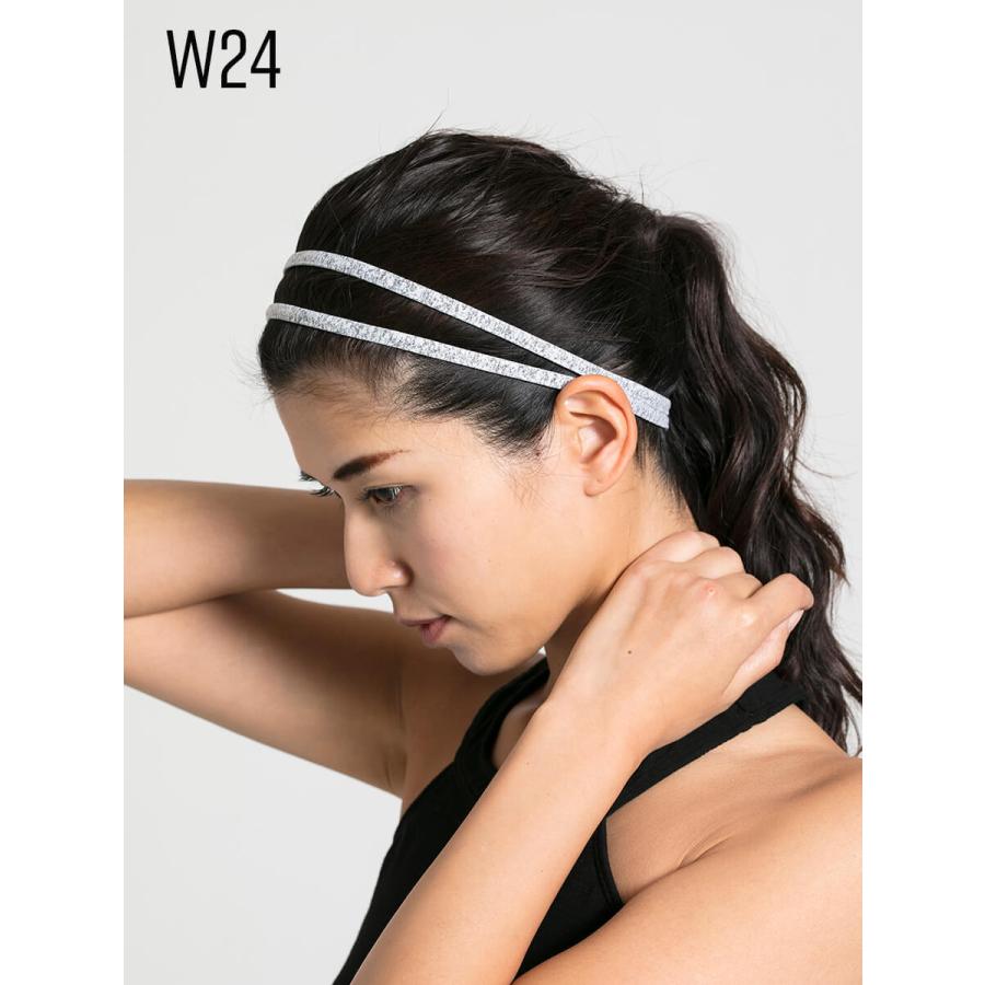 スリア SURIA ダブルヘアバンド 速乾  レディース ヘアバンド スポーツ ホットヨガ ウェア | suria | 04