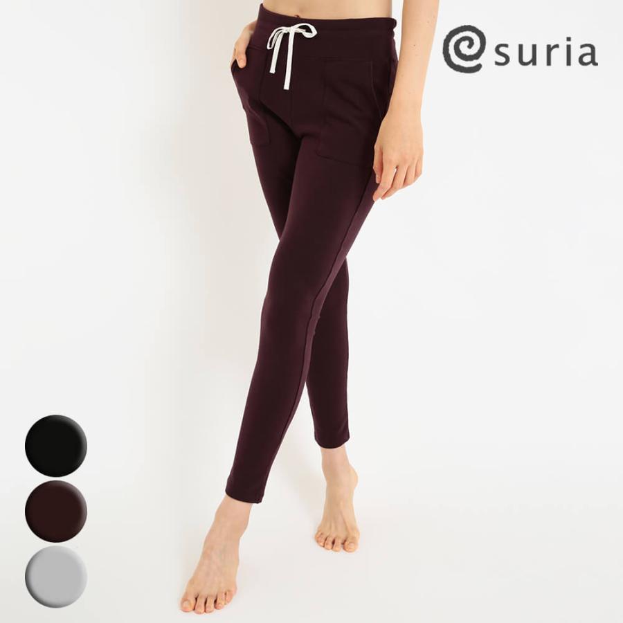SURIA スリア セール ヨガウェア ヨガパンツ テリーズパンツ ヨガ ピラティス ウェア レディース かわいい おしゃれ su-p516 | suria