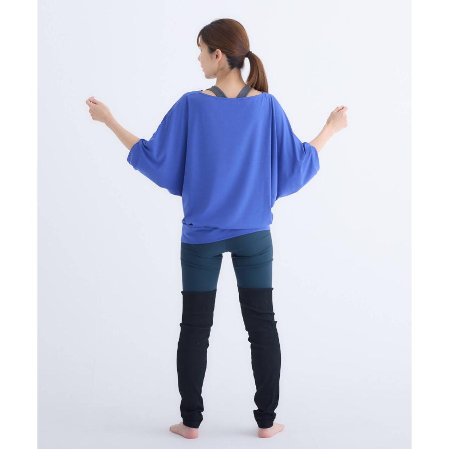 テジャス ヨガ tejas ヨガ トップス レディース ドルマン ゆったり 体型カバー ワータトップス tl261142 五分袖 ピラティス リラックスウェア かわいい おしゃれ | tejas | 14