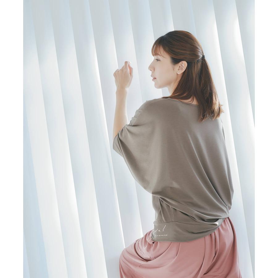 テジャス ヨガ tejas ヨガ トップス レディース ドルマン ゆったり 体型カバー ワータトップス tl261142 五分袖 ピラティス リラックスウェア かわいい おしゃれ | tejas | 16