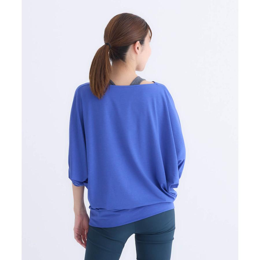 テジャス ヨガ tejas ヨガ トップス レディース ドルマン ゆったり 体型カバー ワータトップス tl261142 五分袖 ピラティス リラックスウェア かわいい おしゃれ | tejas | 07