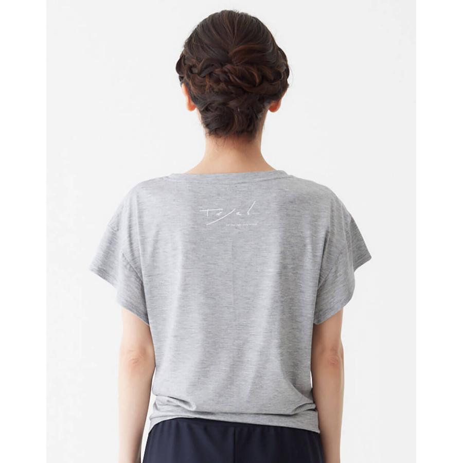 tejas テジャス ヨガ ヨガウェア トップス Tシャツ パドマトップス padma-tops おしゃれ かわいい 半袖 レディース 2024 春 夏 新作｜psps｜06