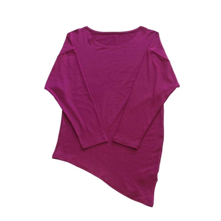 テジャス ヨガ セール tejas ヨガ トップス レディース 着痩せ ゆったり 体型カバー サラティトップス tl252182 七分袖 軽い ピラティス リラックスウェア かわ | tejas | 02