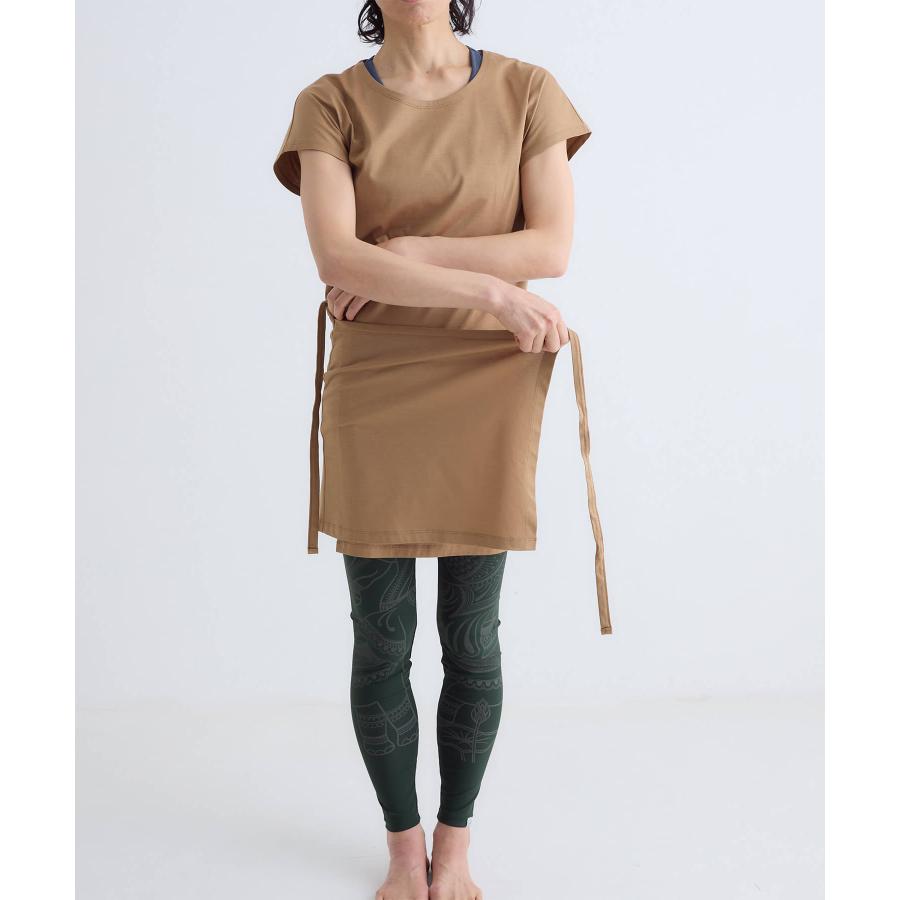 テジャス ヨガ セール tejas ヨガ トップス レディース ゆったり 体型カバー ヴェシュタチュニック tl252186 チュニック ラップスカート ピラティス リラックス | tejas | 10