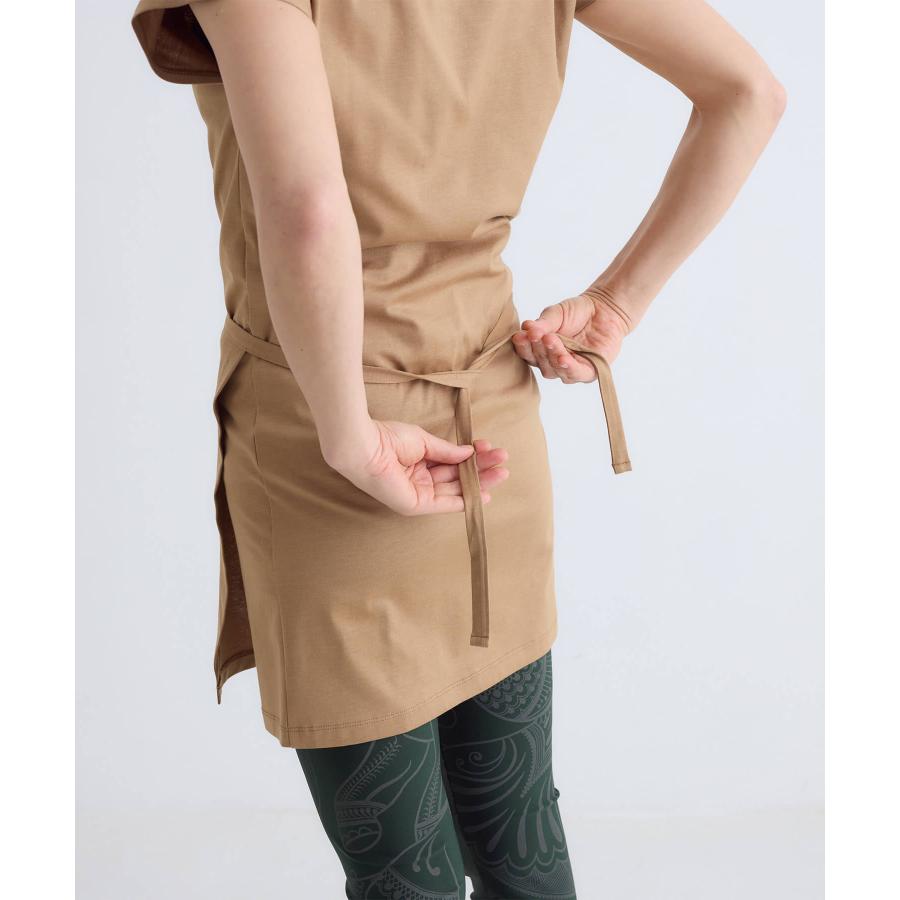 テジャス ヨガ セール tejas ヨガ トップス レディース ゆったり 体型カバー ヴェシュタチュニック tl252186 チュニック ラップスカート ピラティス リラックス | tejas | 12