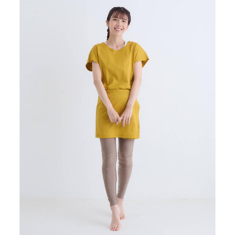 テジャス ヨガ セール tejas ヨガ トップス レディース ゆったり 体型カバー ヴェシュタチュニック tl252186 チュニック ラップスカート ピラティス リラックス | tejas | 13