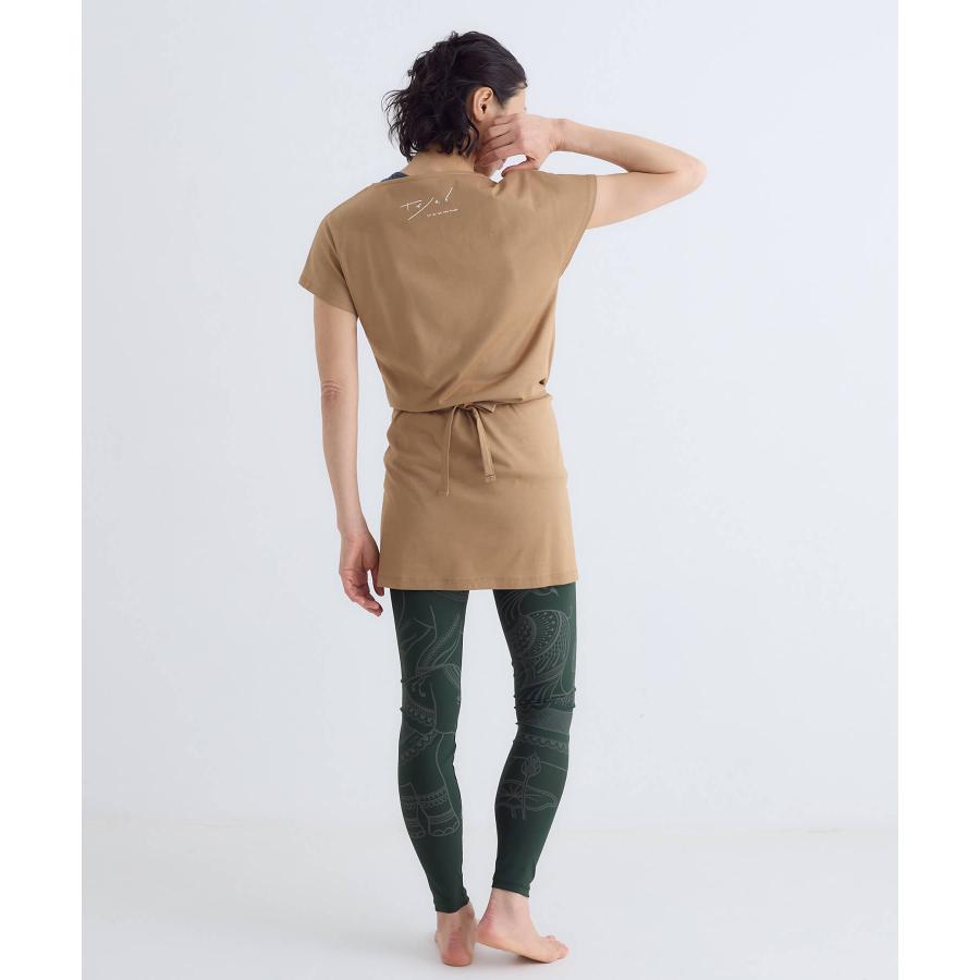 テジャス ヨガ セール tejas ヨガ トップス レディース ゆったり 体型カバー ヴェシュタチュニック tl252186 チュニック ラップスカート ピラティス リラックス | tejas | 16