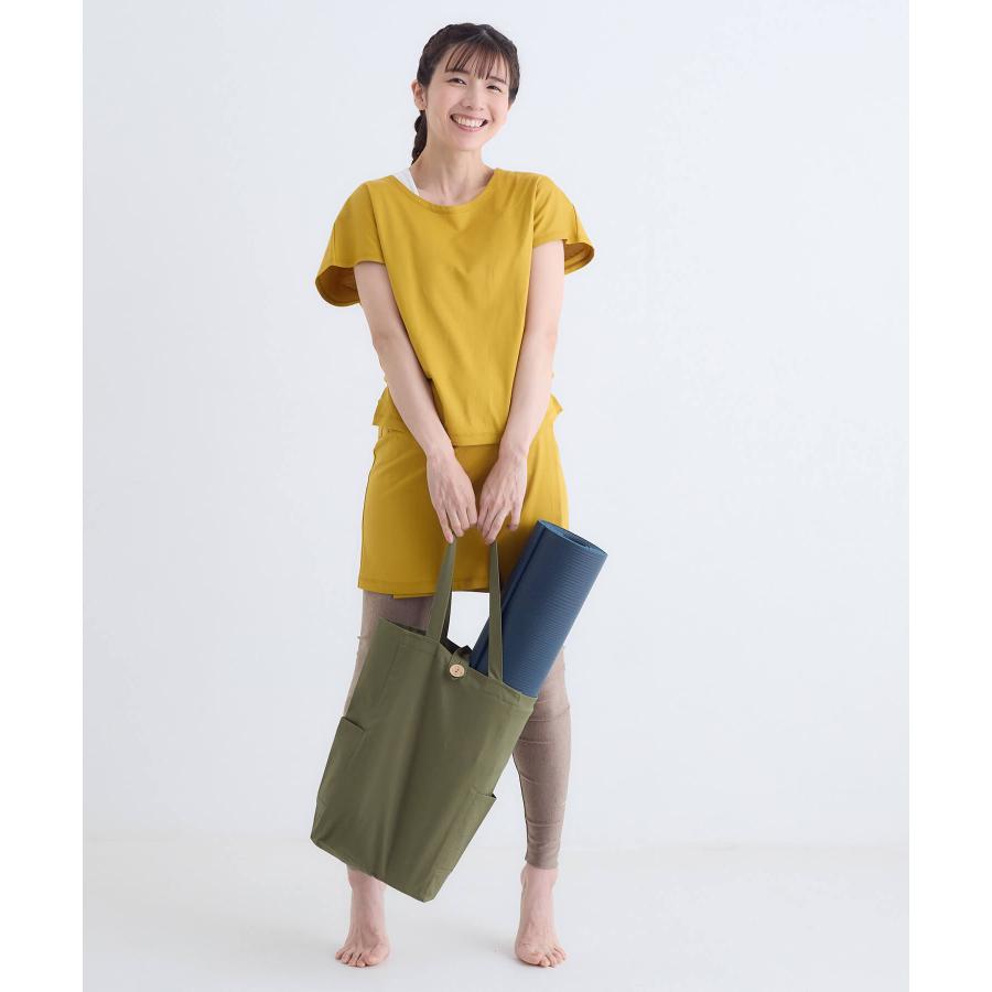 テジャス ヨガ セール tejas ヨガ トップス レディース ゆったり 体型カバー ヴェシュタチュニック tl252186 チュニック ラップスカート ピラティス リラックス | tejas | 17