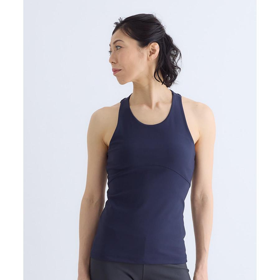 テジャス ヨガ セール tejas ヨガ トップス レディース シラータンク tl252413 カップ付き タンクトップ デザイン シーズン ピラティス リラックスウェア かわい | tejas | 05