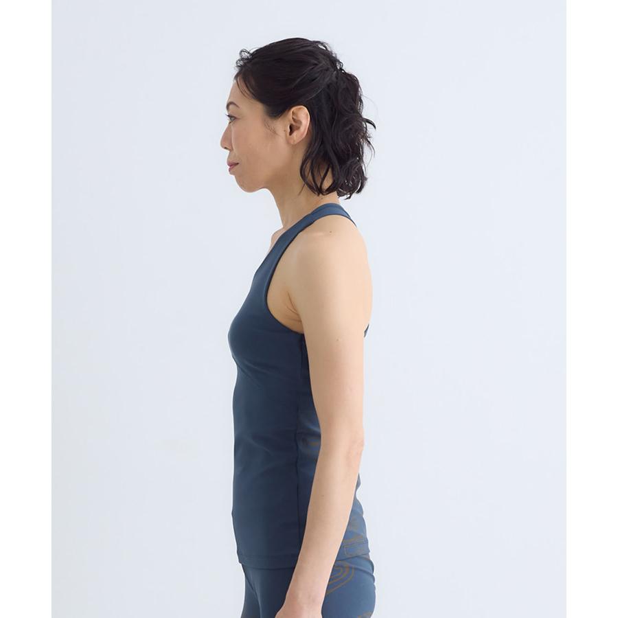 テジャス ヨガ セール tejas ヨガ トップス レディース シラータンク tl252413 カップ付き タンクトップ デザイン シーズン ピラティス リラックスウェア かわい | tejas | 06