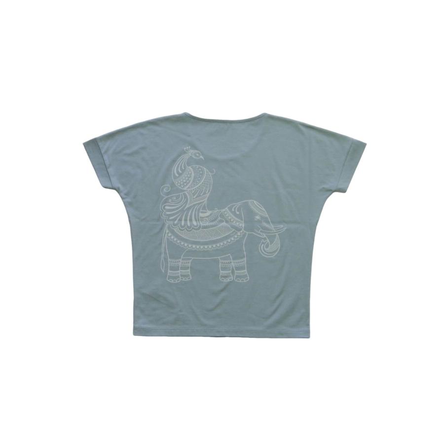 テジャス ヨガ セール tejas ヨガ トップス レディース ゆったり 体型カバー サットヴァT tl252181 半袖 ピラティス リラックスウェア かわいい おしゃれ | tejas | 02