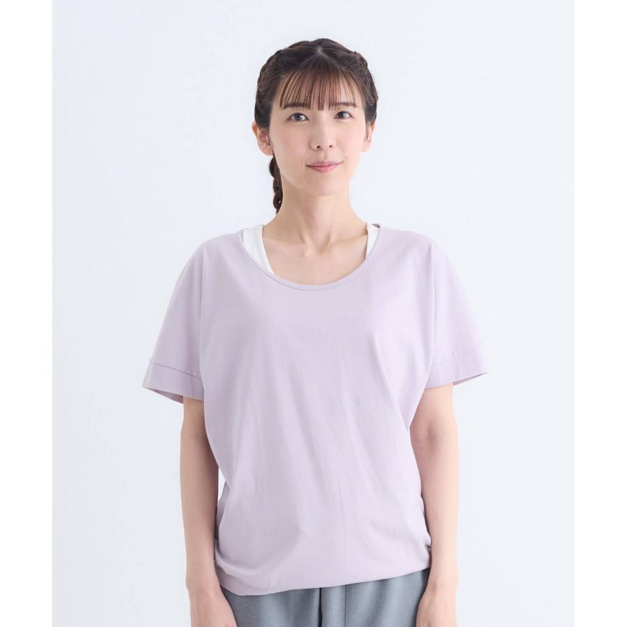 テジャス ヨガ セール tejas ヨガ トップス レディース ゆったり 体型カバー サットヴァT tl252181 半袖 ピラティス リラックスウェア かわいい おしゃれ | tejas | 05