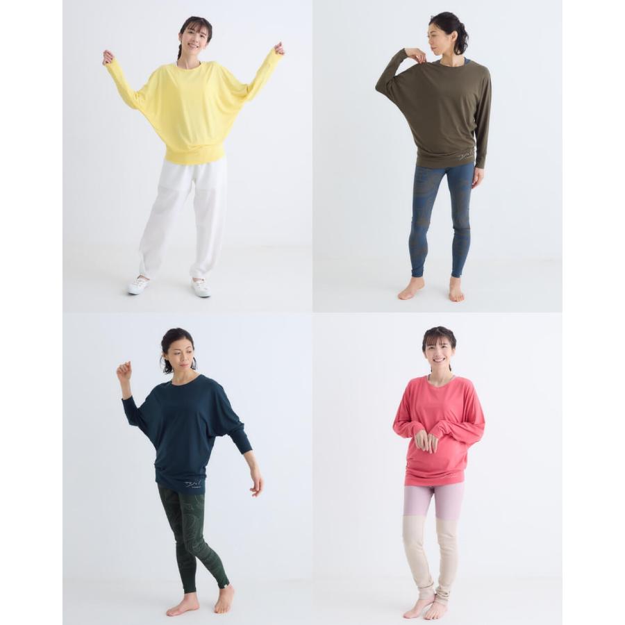 テジャス ヨガ tejas カリヤーナトップス tl252184 2025AW ヨガウェア トップス レディース ドルマン フリーサイズ 長袖 体型カバー ゆったり おしゃれ 2025年 秋冬 新作 tejas（テジャス） ヨガ トップス レディース ドルマン ゆったり 体型