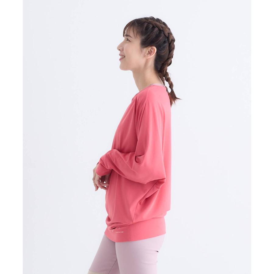 tejas テジャス ヨガ トップス レディース ドルマン ゆったり 体型カバー カリヤーナトップス tl252184 2025AW 長袖 丈長め ピラティス リラックスウェア かわい | tejas | 06