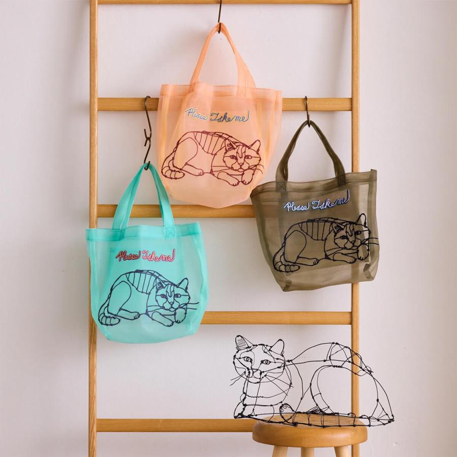 KOKKA メッシュバッグ ミニトートバッグ ランチバッグ サブバッグ 軽量