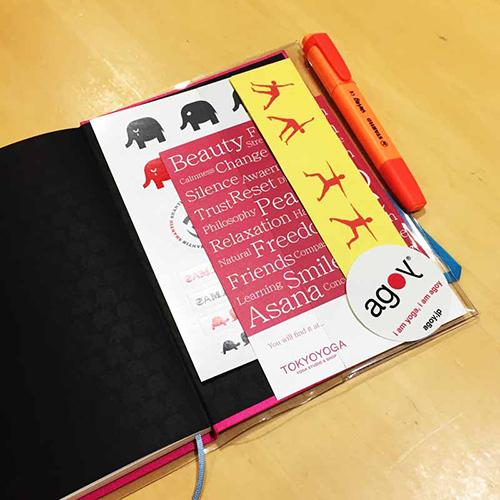 ヨガ手帳 専用 透明カバー 2026年 | ブランド登録なし | 01