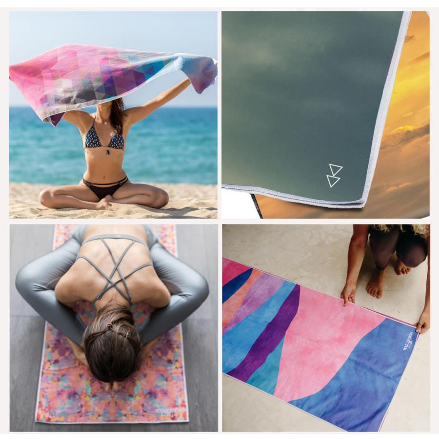 YOGA DESIGN STUDIO YOGA マーブル模様 ヨガマットタオル YOGA DESIGN STUDIO YOGA マーブル模様 ヨガマットタオル Yoga