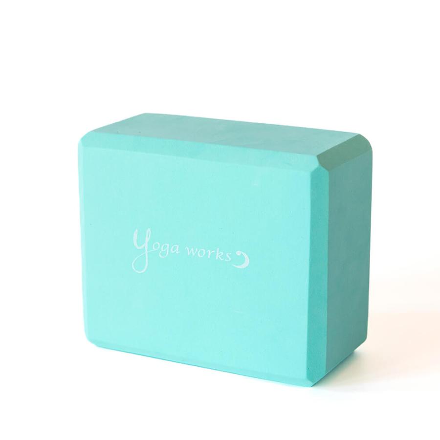 【単品】 ヨガワークス ヨガブロック 軽量 EVA mini 単品 ミント yogaworks ヨガ ブロック プロップス ハーフサイズ おしゃれ | ヨガワークス | 02
