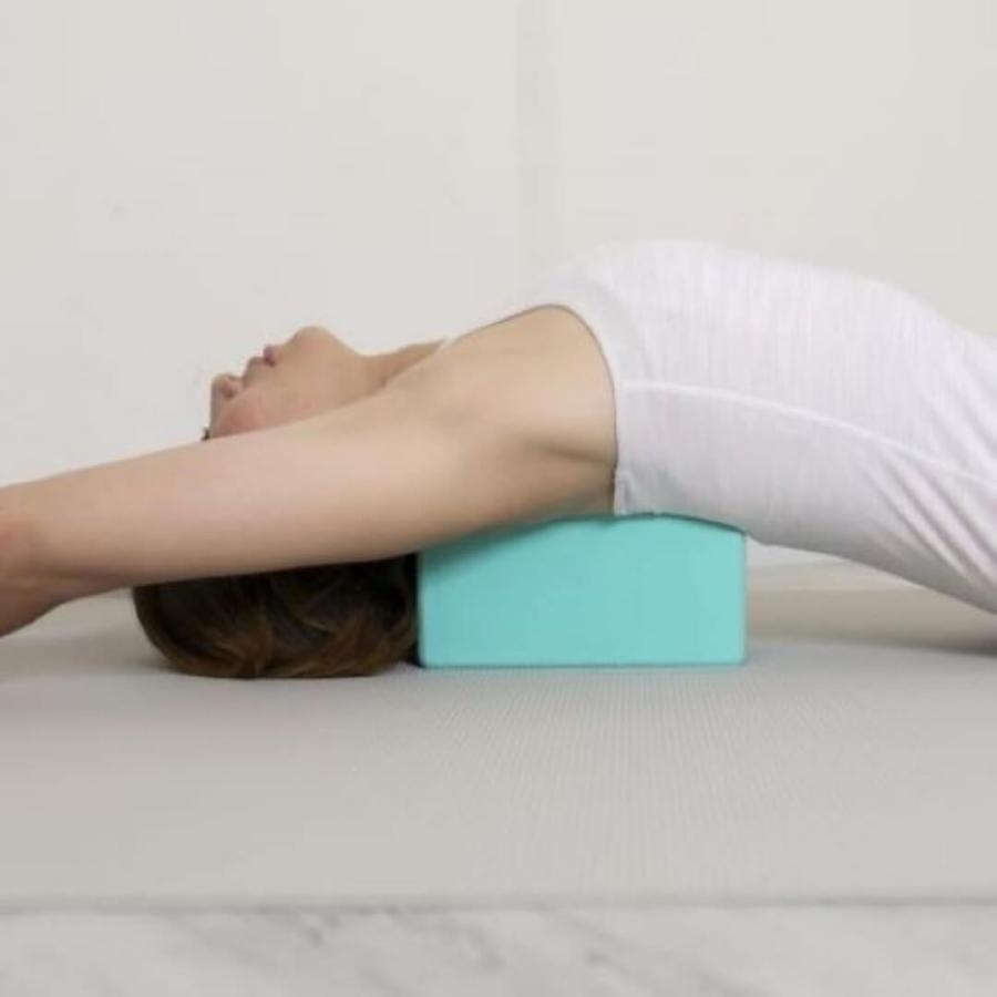 yoga works ヨガワークス ブロック ヨガ おしゃれ 安定感抜群 サポート ストレッチ 筋膜リリース 脳トレ 便利 万能 らくねるアーチヨガブロック 2個セット ミン | ヨガワークス | 01