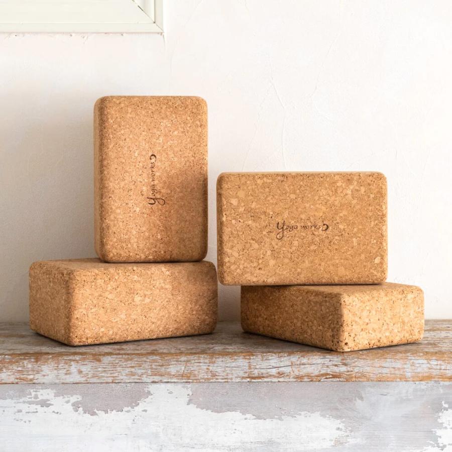 ヨガワークス ブロック ヨガブロック コルク yogaworks コルクヨガブロック M 単品 天然コルク 硬め プロップス 正規品 | ヨガワークス | 11