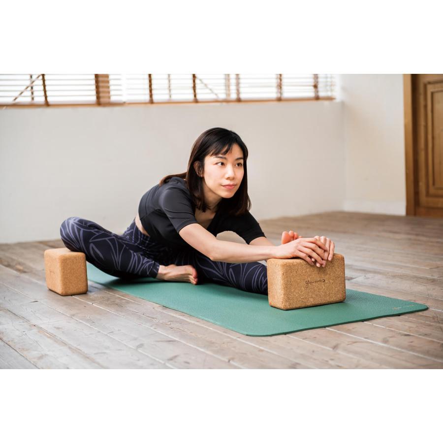 ヨガワークス ブロック ヨガブロック コルク yogaworks コルクヨガブロック M 単品 天然コルク 硬め プロップス 正規品 | ヨガワークス | 09