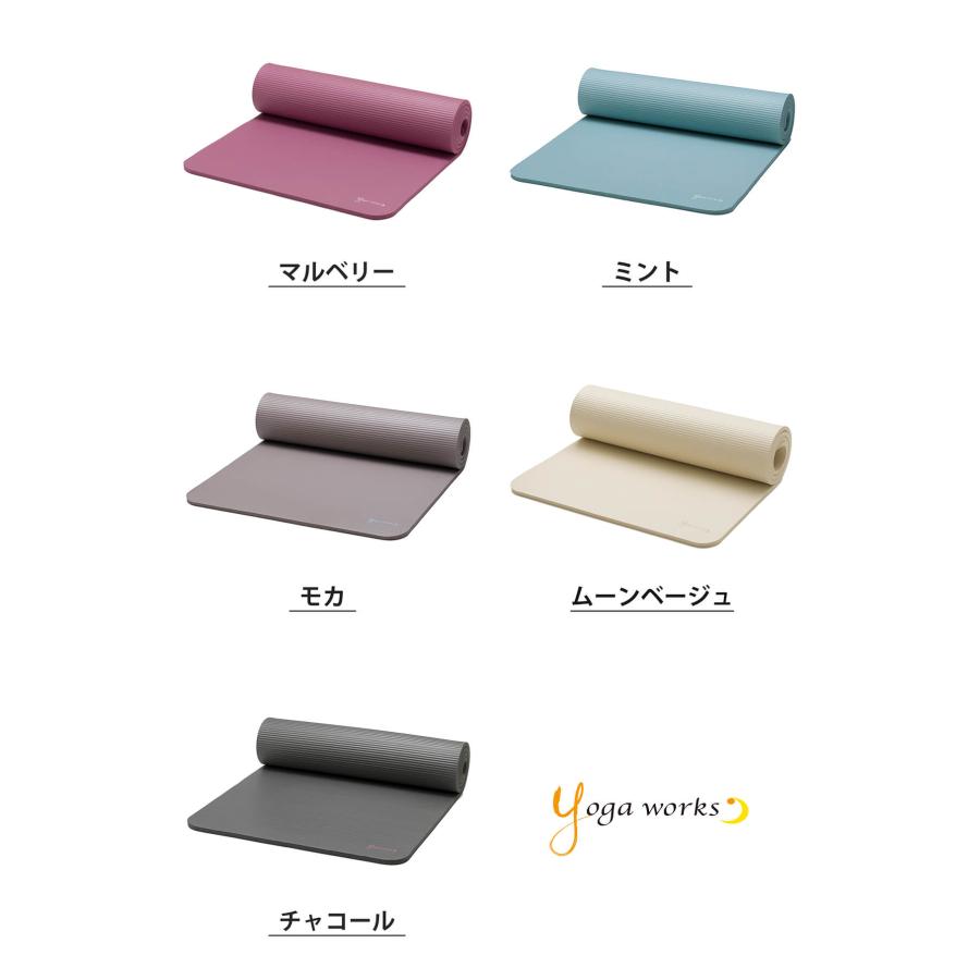ヨガワークス ピラティスマット 12mm yogaworks ヨガマット ヨガ