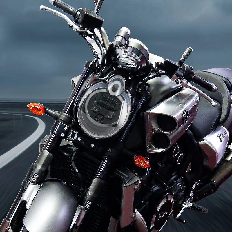 並行輸入品ヤマハ VMAX 1700用 DRL付き LEDバイクヘッドライト 人気
