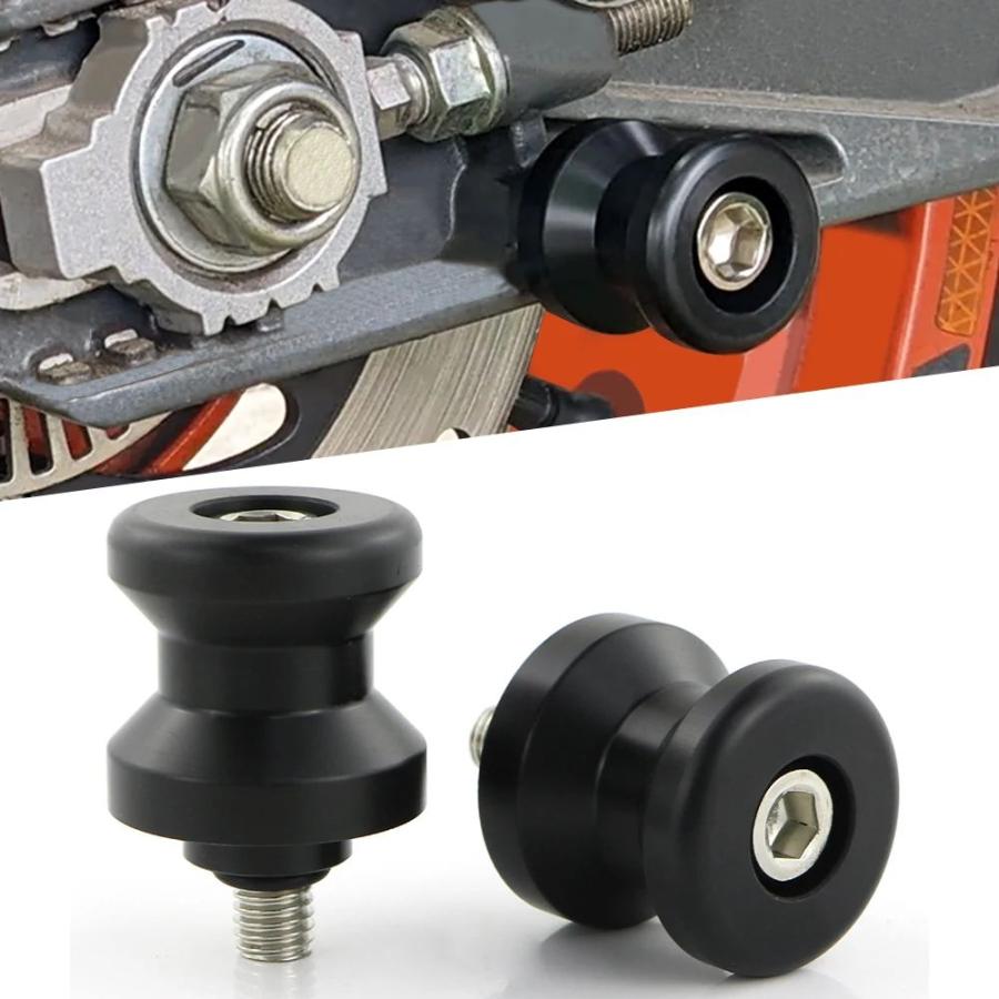 並行輸入品M10X1.5 スイングアームスライダー スプール ボビン KTM 690