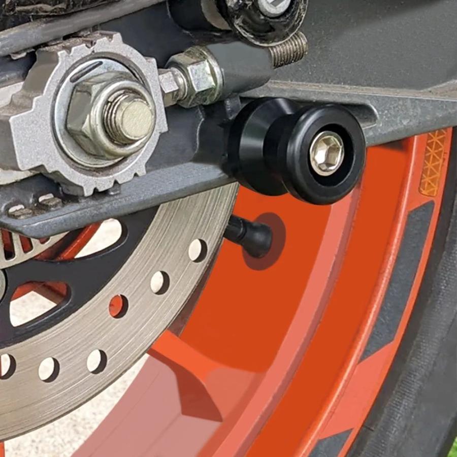 並行輸入品M10X1.5 スイングアームスライダー スプール ボビン KTM 690