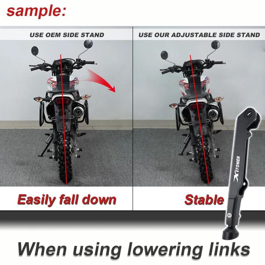 並行輸入品バイク用 キックスタンド サイドスタンド ドゥカティ