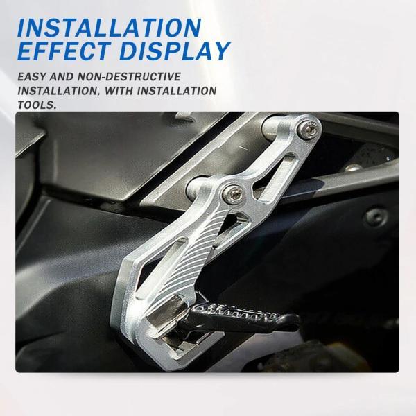 並行輸入品 ホンダNC750D NC700D NC 750 700 D NC 750D 700Dアクセサリーフロントフットペグフットレストキットフットペグペダル2012-2023_2