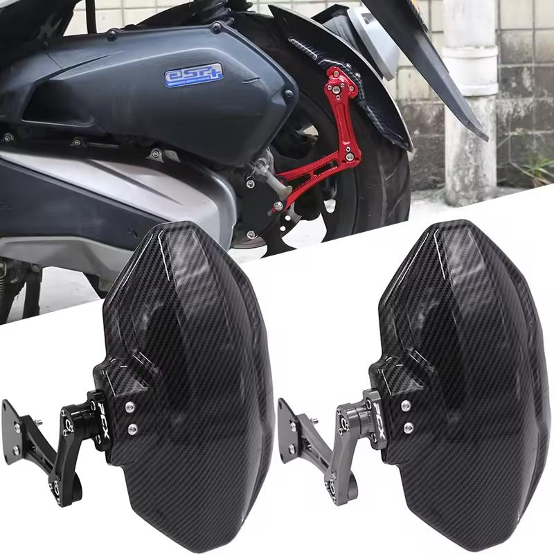 並行輸入品 ホンダ pcx160 pcx 160 2021 2022リアフェンダー車輪マッドガードスプラッシュガードカバーマッド保護装置マッドフラップ_10