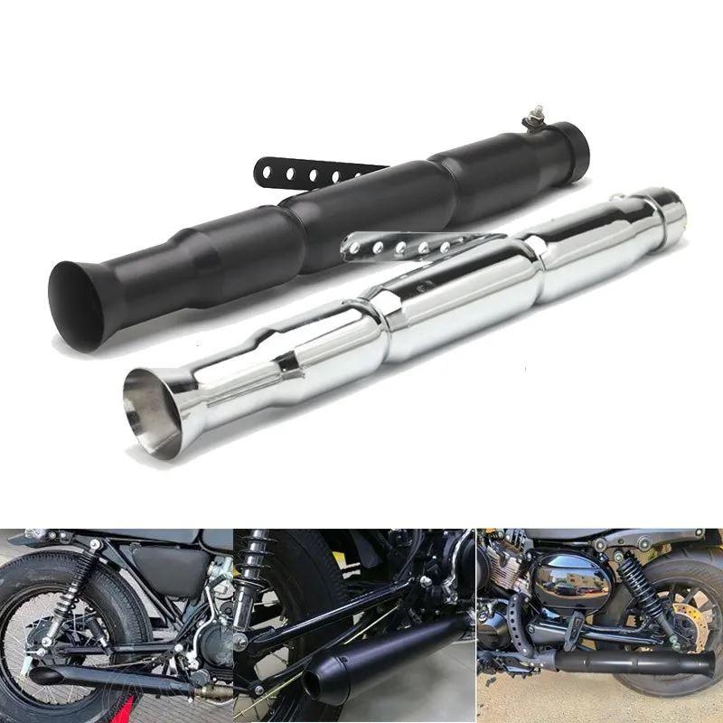 並行輸入品 レトロヴィンテージ バイクエキゾースト ハーレー用 41MM 1 5 8インチ 38MM 1 1 2インチ 35MM 7 16インチ ヴィンテージ バイクエキゾースト_1