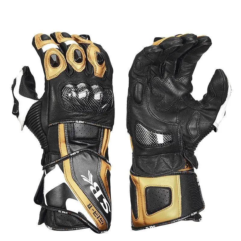 並行輸入品】 SBK 用カーボン保護手袋 延長グローブ レーシング