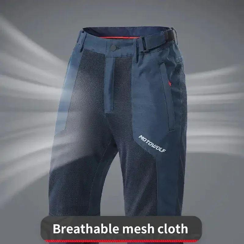 並行輸入品 男性用ヒップ膝ギア付きパンツ 保護服 モトクロス サイクリング ツーリング 乗ホース ツーリング用_3