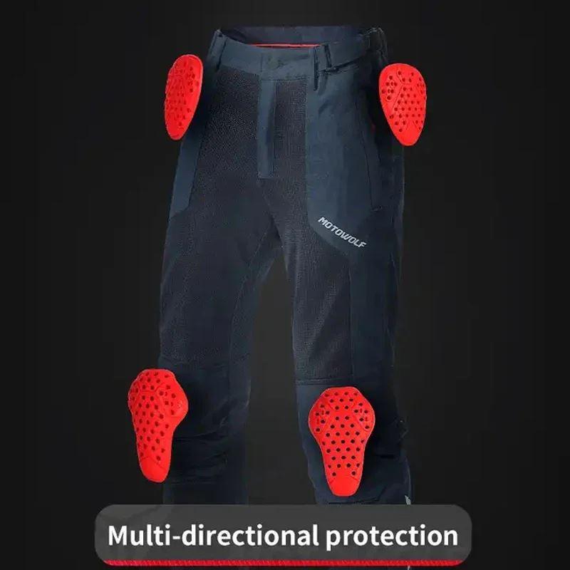 並行輸入品 男性用ヒップ膝ギア付きパンツ 保護服 モトクロス サイクリング ツーリング 乗ホース ツーリング用_4