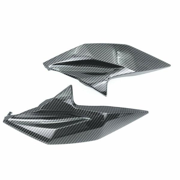 並行輸入品 カワサキ ABS プラスチック ハイドロ浸カーボン終わり z800 2013-2016 サイドノーズヘッドライト カバー トリムの画像